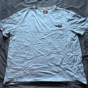 Wrangler Men's Light Blue Pocket T-Shirt